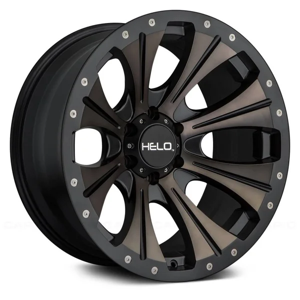 Helo HE901 20x9 6x135 -12mm Black/Tint Wheel Rim