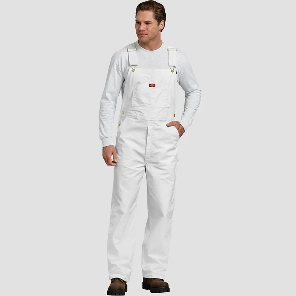 Dickies Painter&s Bib Overall - White