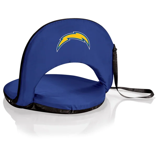Oniva Navy NFL Los Angeles Chargers Portable Reclining Seat