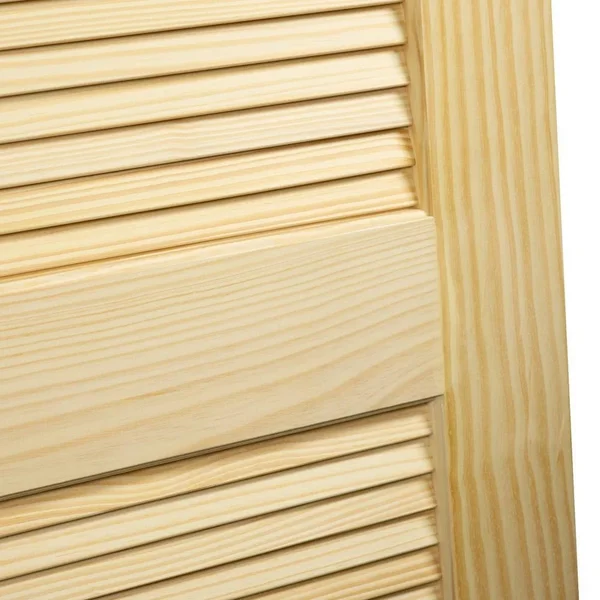 Kimberly Bay Louvered Solid Wood Unfinished Slab Standard DOOR - 80x36x1.375 in.