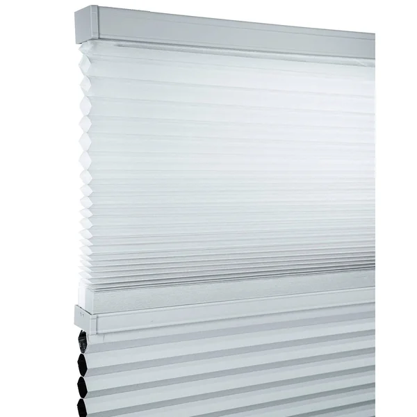Chicology Day N& Night Cordless Cellular Shades, Grey Sheen - Gray Sheen - 51x22 x 72x22
