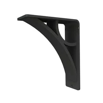 9 x 11 x 3 Eclipse Wrought Iron Corbel in Raw Metal at Timeless Wrought Iron