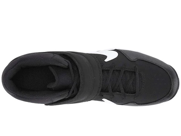 Nike Alpha Huarache Varsity Keystone Mid Black Men's Baseball Cleat 13