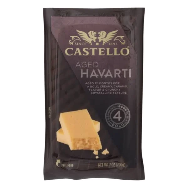 Castello Cheese - Havarti, Aged - 7 oz