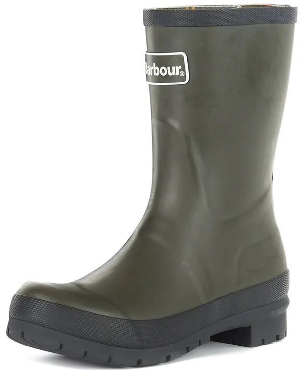 Barbour Women's Banbury Mid-Cut Rain Boots - Olive