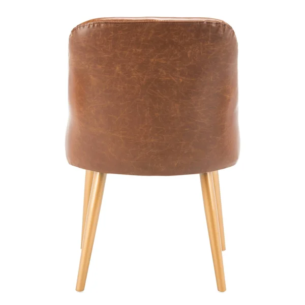 Safavieh Lulu Upholstered Dining Chair-Light Brown/Gold (Set of 2)