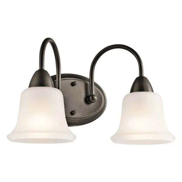 Kichler 45882OZ Nicholson Bath 2-Light, Olde Bronze