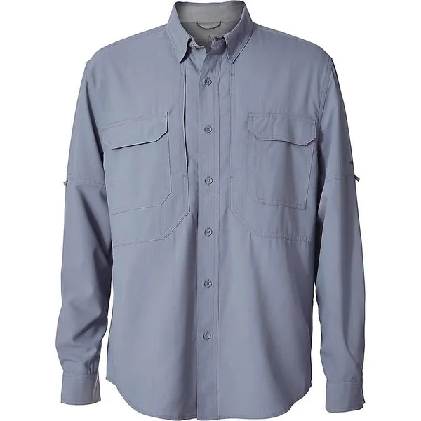 Royal Robbins Men's Bug Barrier Expedition Long Sleeve Shirt Tradewinds XL