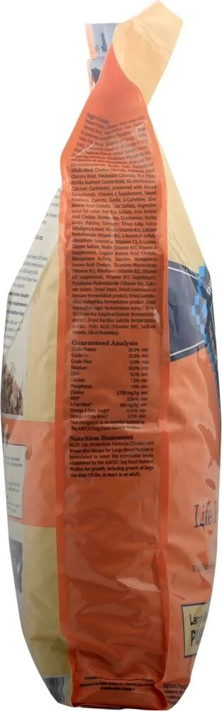 Blue Buffalo Life Protection Formula Dog Food - Chicken and Brown Rice Recipe, Large Breed Puppy - 24 lbs (10.8 kg)