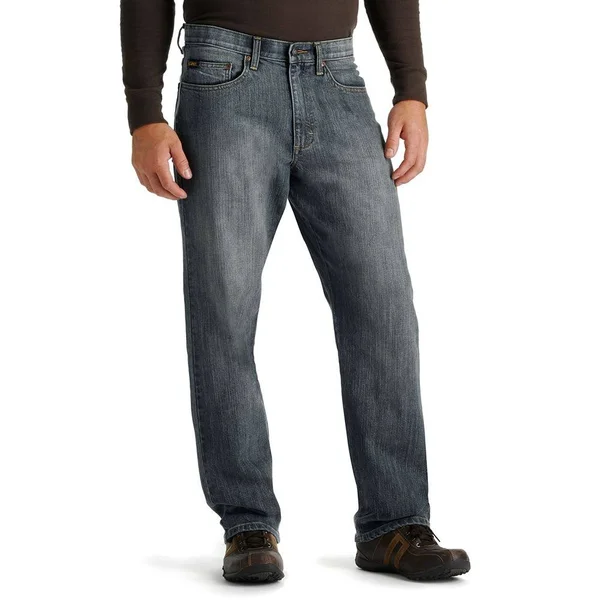 Lee Premium Custom-Fit Loose Straight Jeans Big & Tall Blue