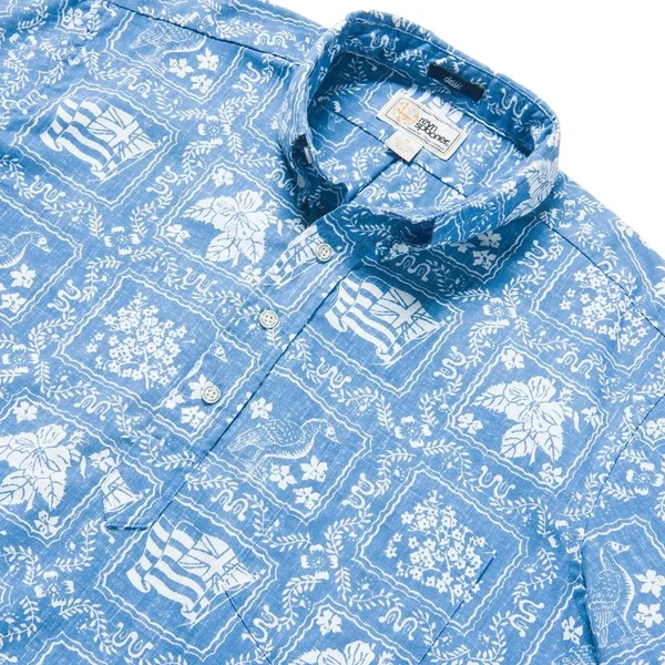 Lahaina Sailor Archive Classic - Spooner Kloth Pullover, Denim, 2XL