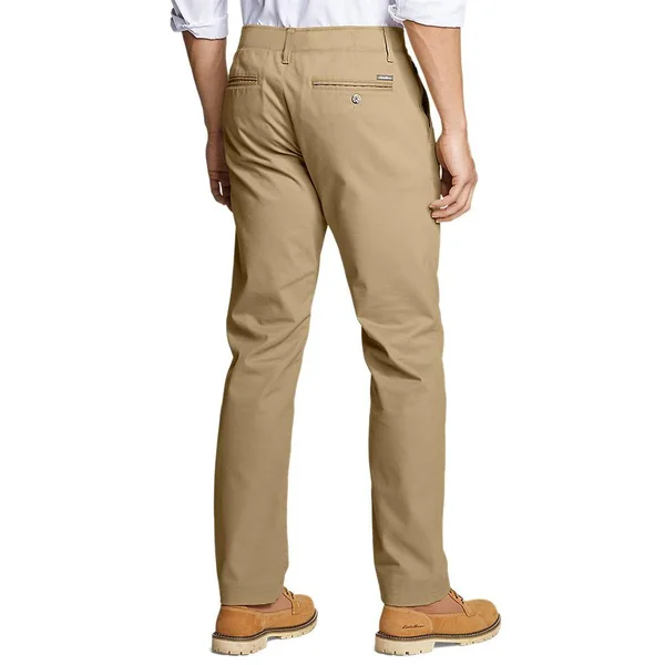 Eddie Bauer Men's Flex Wrinkle-Resistant Sport Chinos - Classic - Brown - 36/34