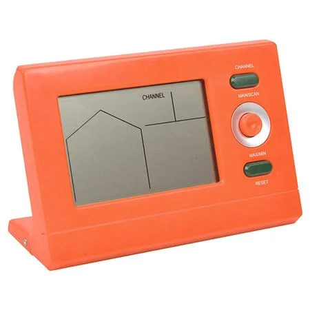 Orange Wireless Digital Swimming Pool Thermometer with Receiver Station