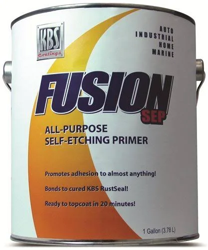 Silver/Gray Flat Primer, KBS Fusion Self-Etch Primer, 7600