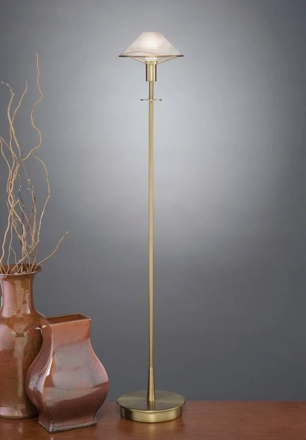 Holtkoetter 6515 AB ABR Halogen Floor Lamp - Antique Brass