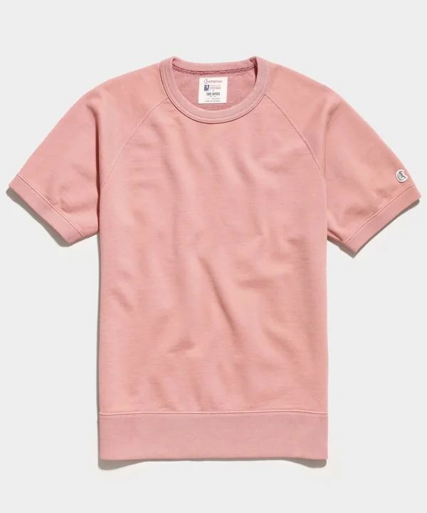 Midweight Short Sleeve Sweatshirt in Cider