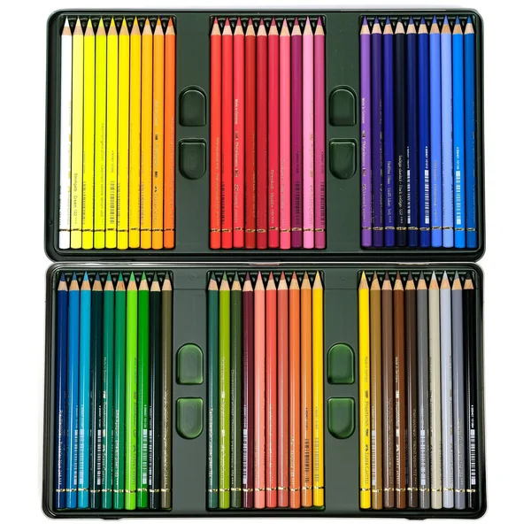 Polychromos Pencil Tin Set of 60, Faber-Castell