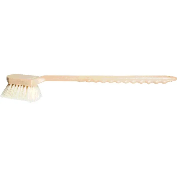 PFERD 89439 Long Handle Fender Brush Cream Colored Synthetic Fill