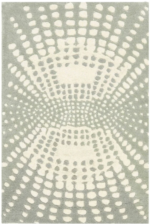 Safavieh Soho Rug SOH769A Blue - Ivory, 6& x 6& Square