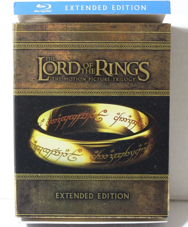 Lord Of The Rings - The Motion Picture Trilogy, 15-Discs [Blu-ray, 2012]