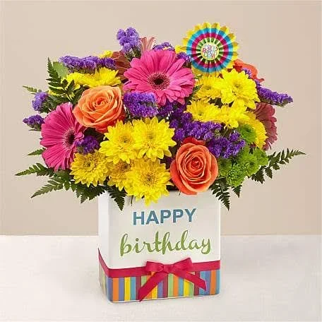 FTD Flower Delivery, Birthday Brights Bouquet, Best, Send Flowers at FTD.com