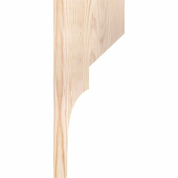 5 1/2x22W x 10x22D x 18x22H Monterey Smooth Corbel - Douglas Fir