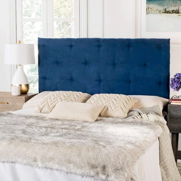 Safavieh Home Furniture Martin Headboard - Blue, Queen