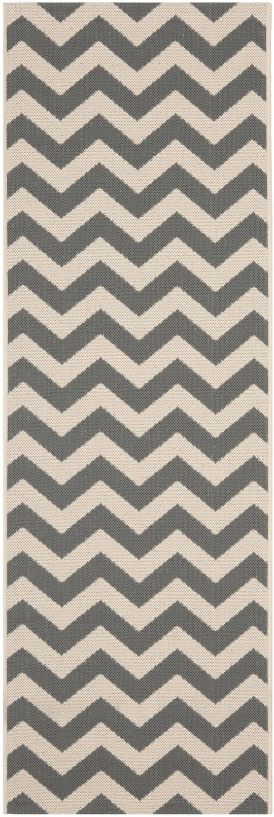Safavieh Courtyard Rug - 5&-3x22 x 5&-3x22 Square - Grey, Beige