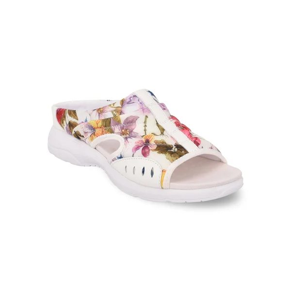 Easy Spirit Traciee Women's Slide Sandals - Size: 12, White