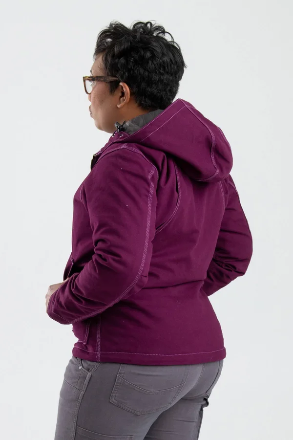 Berne Ladies Modern Jacket - Dark Brown - 2XL