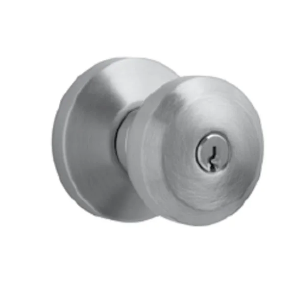 Baldwin 5278150ENTR Entrance Knob x Knob Set - Satin Nickel