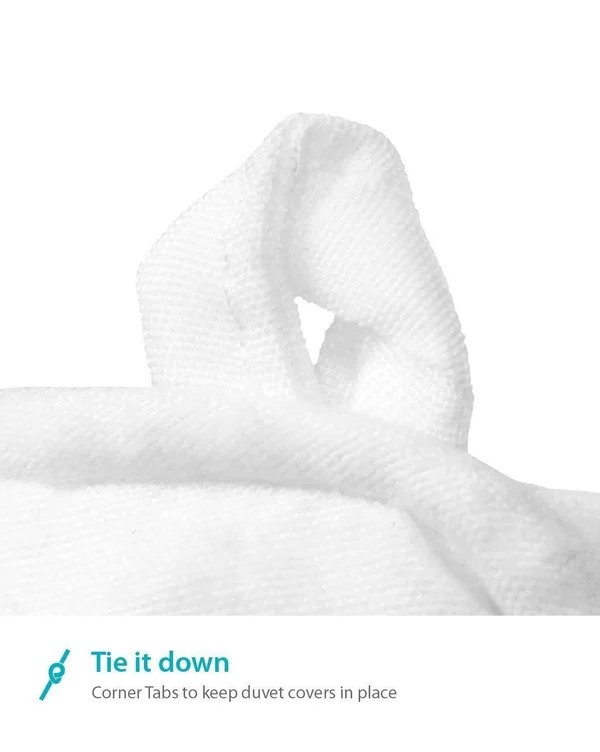 Equinox Comforter - (350 GSM) White Alternative Goose Down Duvet (King) Plush