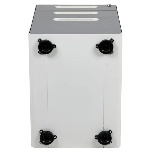 Flash Furniture Ergonomic 3-Drawer Mobile Locking Filing Cabinet with Anti-Tilt