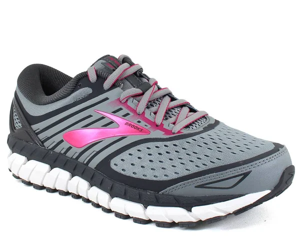 Brooks Ariel &18 (Grey/Grey/Pink) Women's Running Shoes