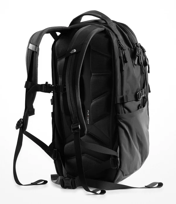 The North Face Surge Backpack Zinc Grey Dark Heather/Evergreen