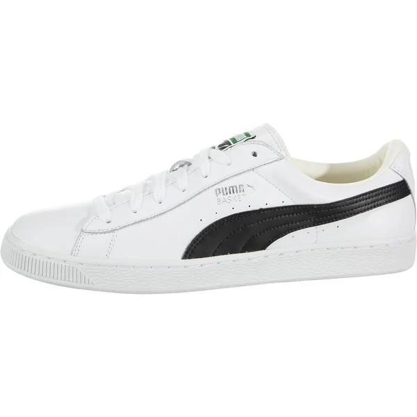 Puma Basket Classic LFS-White Black-10.5