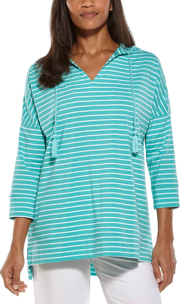 Coolibar UPF 50+ Women's Key Colony Beach Hoodie - Sun Protective