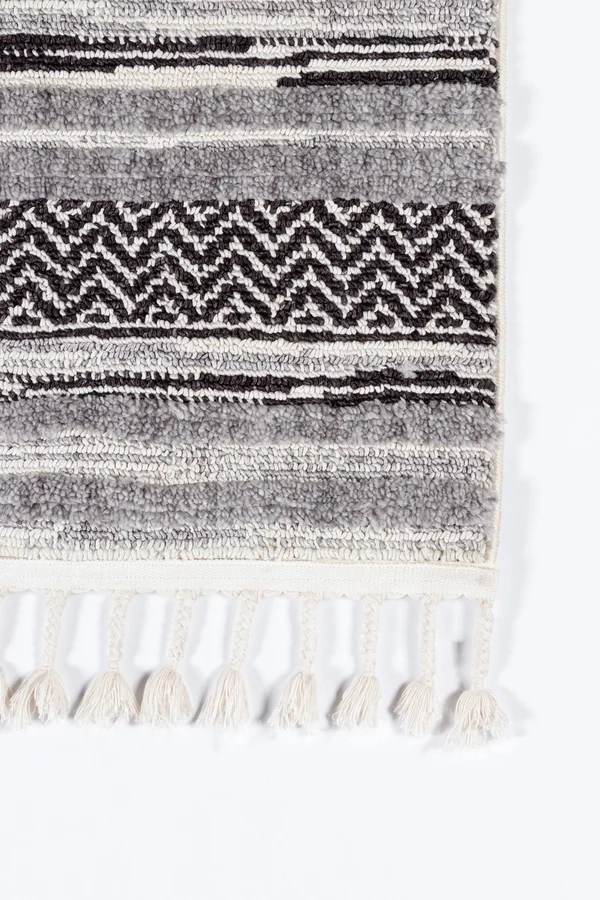 Momeni Odessa ODE-1 Grey Rug - 5 ft 3 in x 7 ft 6 in