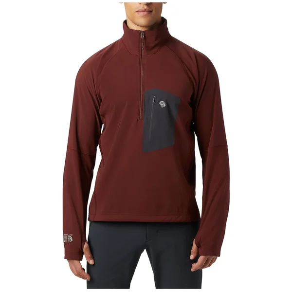 Mountain Hardwear Men's Keele Pullover - XXL - Red