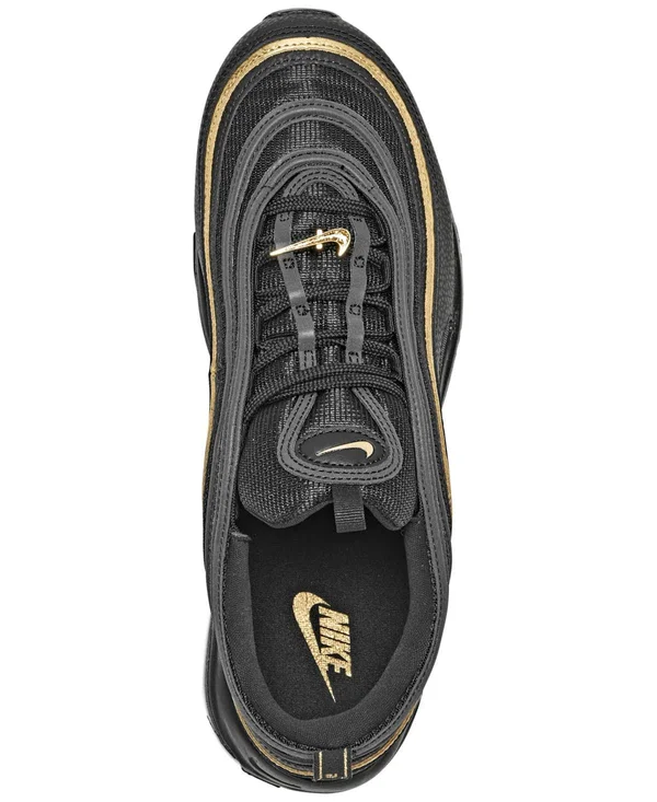 Nike Men's Air Max 97 Casual Shoes DC2190 - 14.0 - Black