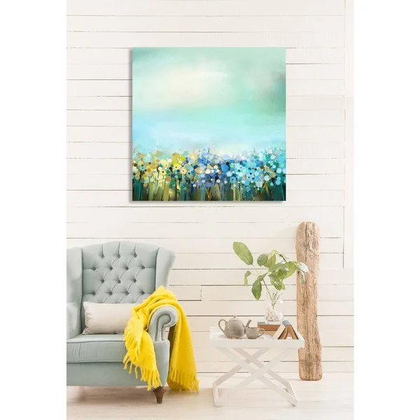 Picture Perfect International Eternal Sunshine 3x22 Giclee Print Canvas Wall Art - 30 Inches x 30 Inches x 1.5 Inches