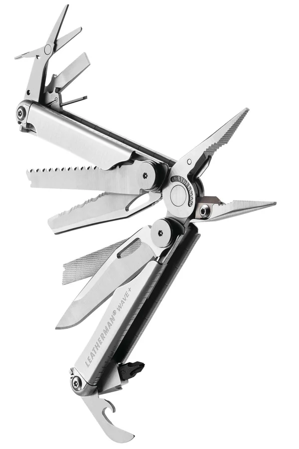 Leatherman - Wave Plus with Cap Crimper Multi-Tool, Stainless Steel