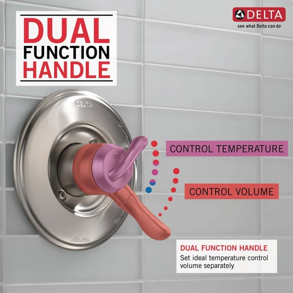 Delta T17094-CZ Linden Monitor 17 Series Valve Only Trim - Champagne Bronze