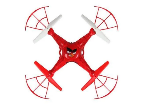 Angry Birds Licensed Red Squak-Copter 4.5CH 2.4GHz RC Camera Drone, World Tech Toys