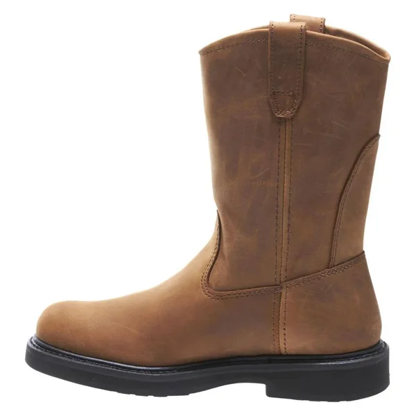 Wolverine Men's Ingham Durashocks Wellington Work Boot Brown, 14, M