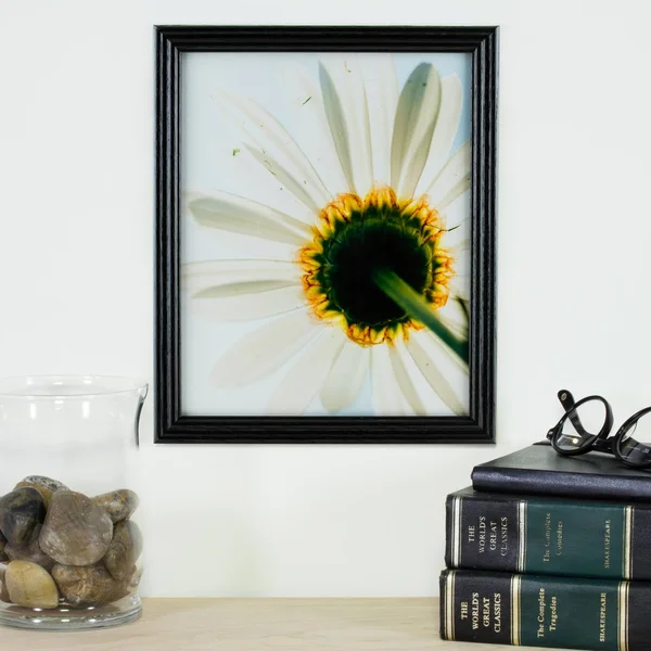 Craig Frames Wiltshire 200 - Traditional Black Hardwood Picture Frame, 5 x 29 inch