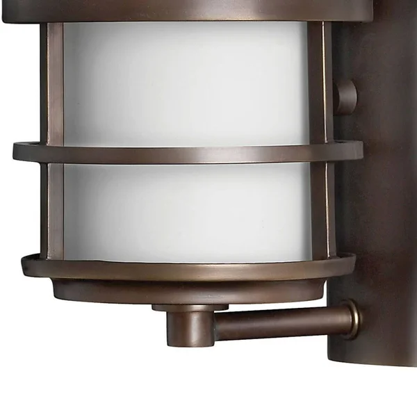Hinkley Lighting 1900MT Saturn Outdoor Wall Light, Metro Bronze