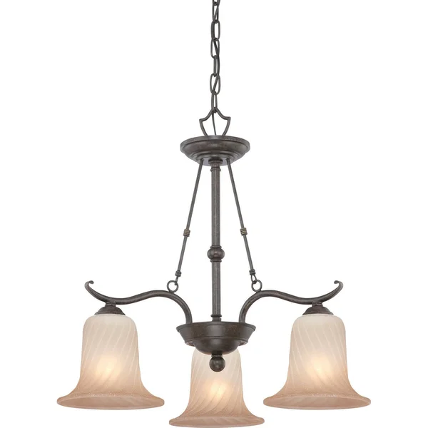 Quoizel Philip 23x22 Chandelier 3-Light Imperial Bronze Finish PHP0647B