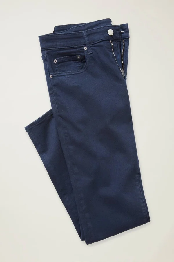 Extra Stretch Travel Jean Pants Athletic for Men by Bonobos - Anchorage Dark Navy - 34