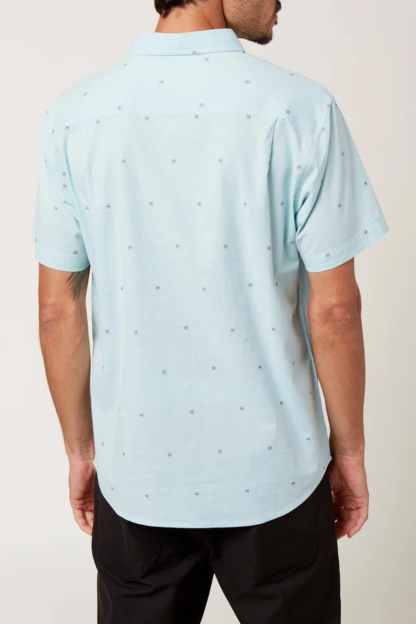 O&Neill Men's Tame Dobby Shirt - Ice Water - S